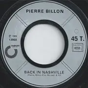 7inch Vinyl Single - Pierre Billon - Back In Nashville / La Bamba Triste
