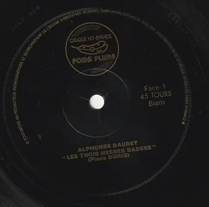 Pierre Doris - Les Trois Messes Basses
