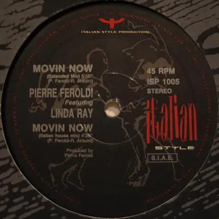 Pierre Feroldi Featuring Linda Ray - Movin Now