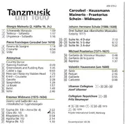 CD - Caroubel / Haussmann / Mainerio / Praetorius a.o. - Tanzmusik um 1600