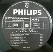 LP - Pierre Henry - La Reine Verte