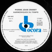 LP - Pierre-Jean Croset - Harmoniques Du Temps / Overtones Of All Times - Gatefold