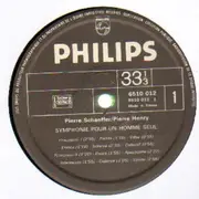 LP - Pierre Schaeffer / Pierre Henry - Symphonie Pour Un Homme Seul