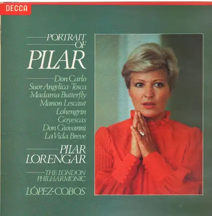 Pilar Lorengar , Jesús López-Cobos , Giuseppe Patanè - Portrait of Pilar