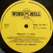 LP - Pilar & Los Tamigos - Holiday In Spain