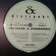 12inch Vinyl Single - Piliavin & Zimbardo - Plan B / Late Night Return