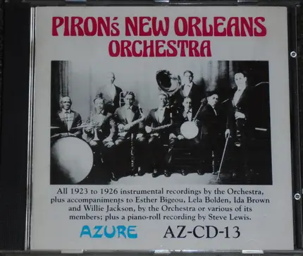 Piron's New Orleans Orchestra - New Orleans Classics