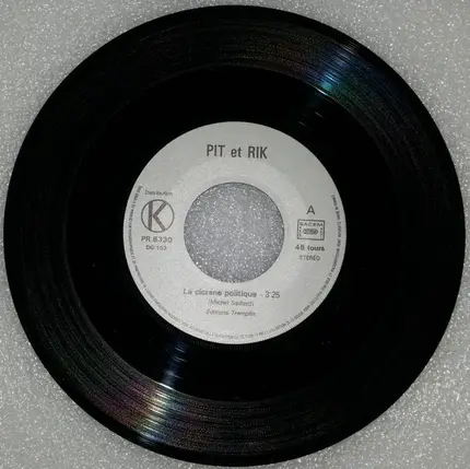 Pit Et Rik - La Cicrane Politique