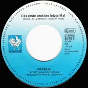 7inch Vinyl Single - Pit Troja - Kumm Mit (Let's Dance)