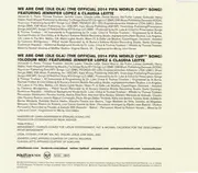 CD Single - Pitbull Feat. Jennifer Lopez & Claudia Leitte - We Are One (Ole Ola) (The Official 2014 FIFA World Cup Song)