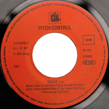 Pitch Control - Salve