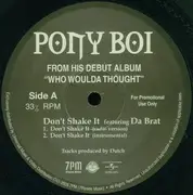 12'' - Pony Boi - Don't Shake It / Rollin'