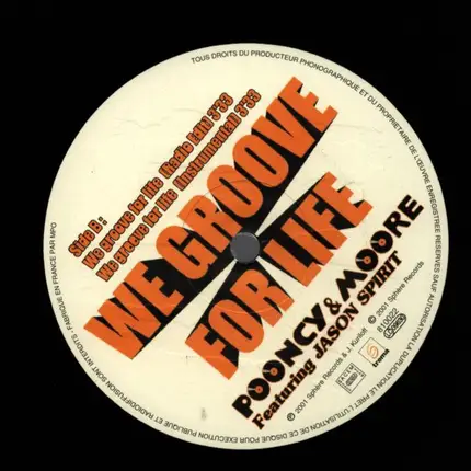 Pooncy & Moore Featuring Jason Spirit - We Groove For Life