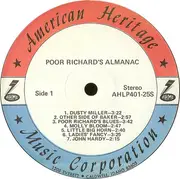 LP - Poor Richard's Almanac - Poor Richard's Almanac