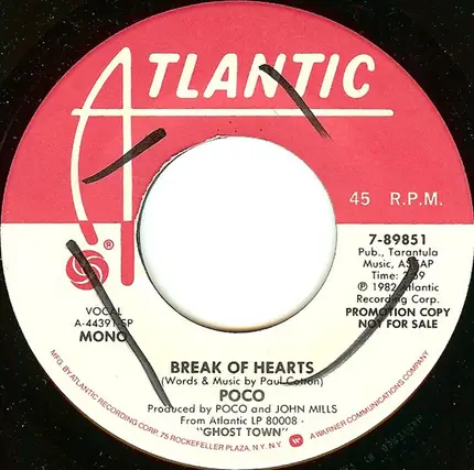 Poco - Break Of Hearts
