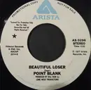 7inch Vinyl Single - Point Blank - Beautiful Loser / Back In The Alley