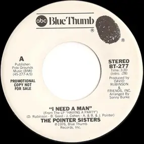 The Pointer Sisters - I Need A Man