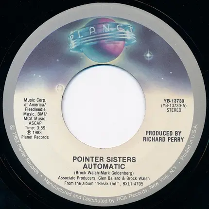 Pointer Sisters - Automatic