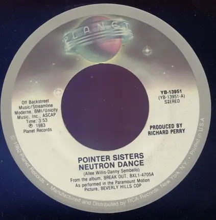 Pointer Sisters - Neutron Dance
