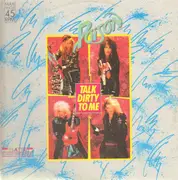 12'' - Poison - Talk Dirty To Me - WHITE/BLUE MARBLE VINYL