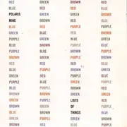 CD - Polaris Mine - Lists Of Things