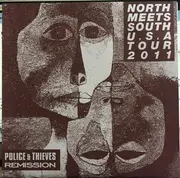 7inch Vinyl Single - Police & Thieves / Remission - North Meets South U.S.A Tour 2011 - Limited Edition, brown & white sleeve prinz