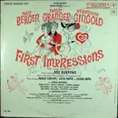 LP - Polly Bergen , Farley Granger , Hermione Gingold - First Impressions (Original Broadway Cast)