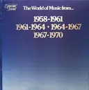 LP - Pop Compilation - The World Of Music From... 1958-1970 - Box