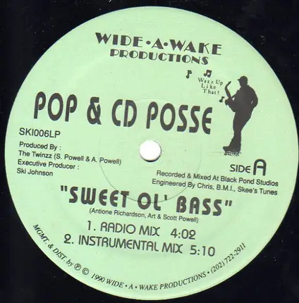 Pop & CD Posse - Sweet Ol' Bass