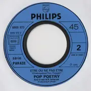 7inch Vinyl Single - Pop Poetry - To Be Or Not To Be