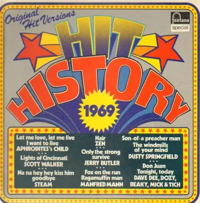 Pop & Rock Sampler - Hit History 1969