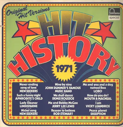Pop & Rock Sampler - Hit History 1971