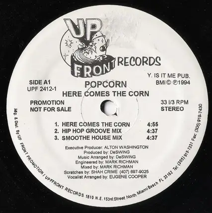 Popcorn - Here Comes The Corn
