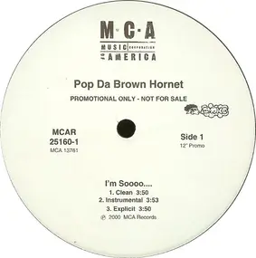 pop da brown hornet - I'm Sooo... / Sun Neva Chill