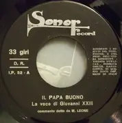 7inch Vinyl Single - Pope John XXIII - La Voce Del Papa Buono Giovanni XXIII