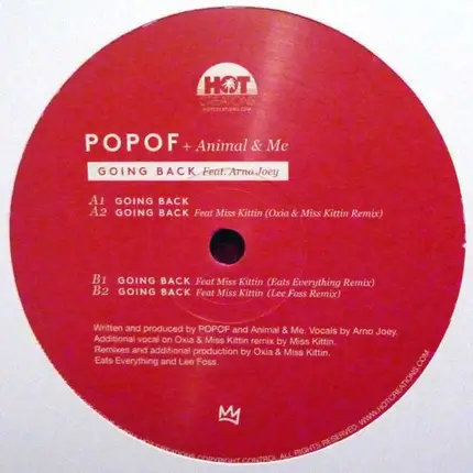 Popof + Animal And Me Feat. Arno Joey - Going Back