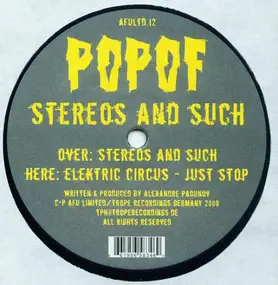 Popof - Stereos And Such