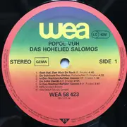 LP - Popol Vuh - Das Hohelied Salomos