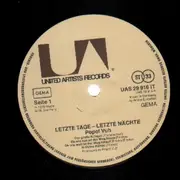 LP - Popol Vuh - Letzte Tage - Letzte Nächte - SUPER RARE KRAUT