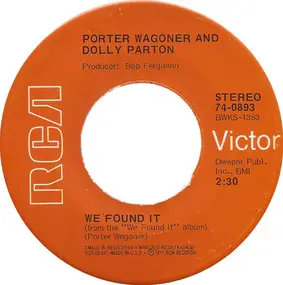 Porter Wagoner & Dolly Parton - We Found It