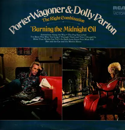 Porter Wagoner And Dolly Parton - The Right Combination Burning The Midnight Oil