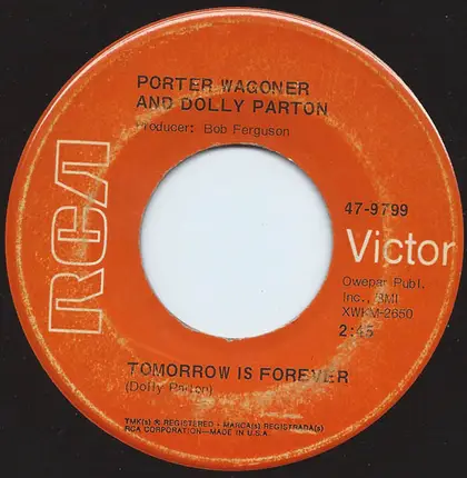 Porter Wagoner And Dolly Parton - Tomorrow Is Forever