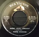 7inch Vinyl Single - Porter Wagoner - Misery Loves Company