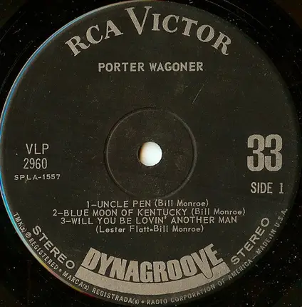 Porter Wagoner - The Bluegrass Story