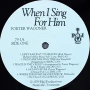 Double LP - Porter Wagoner - When I Sing For Him
