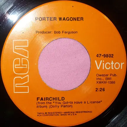 Porter Wagoner - You Got Ta Have A License