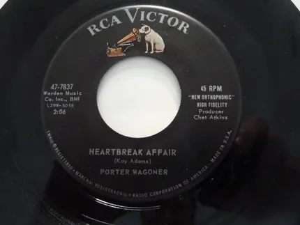 Porter Wagoner - Your Old Love Letters / Hearbreak Affair