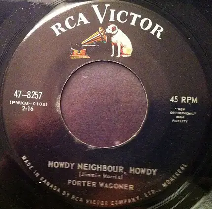 Porter Wagoner - Howdy Neighbor, Howdy