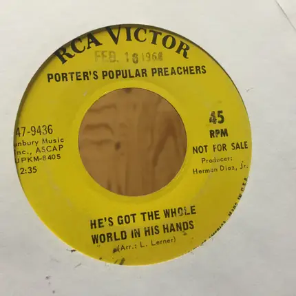 Porter's Popular Preachers - Tell Me, Is God Dead?