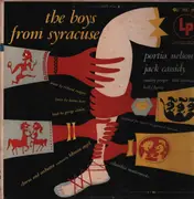 LP - Portia Nelson Adriana Jack Cassidy Antipholus Stanley Prager Dromio Bibi Osterwald Luce Bob Shaver - The Boys From Syracuse - Mono